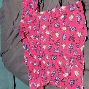 Women's Froggy Scrub Top